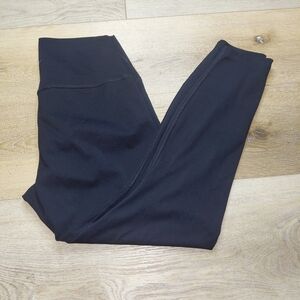 Yoga Nike Women's High-Waist Black Performance Leggings Sz L